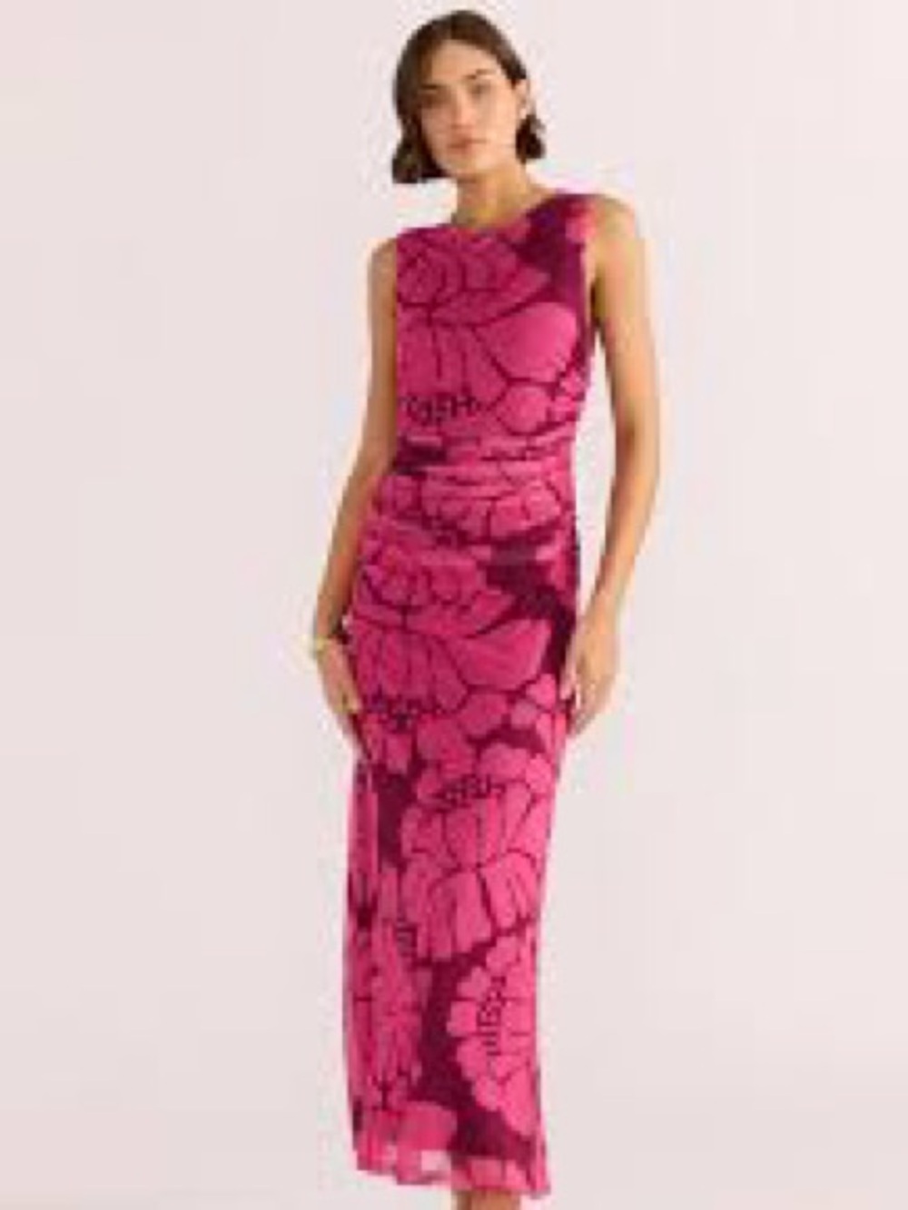 NWOT Sleeveless Vibrant Colouful Pucci Vibe Maxi Dress